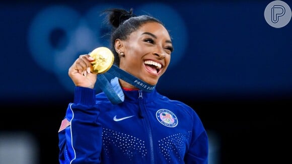 Simone Biles conquistou três medalhas de ouro e uma de prata nas Olimpíadas de Paris 2024