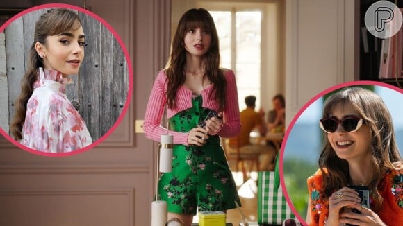 Está enganado quem pensa que a atriz Lily Collins, Emily Cooper, de "Emily in Paris", seriado da Netflix, sempre foi alegre e exuberante em suas roupas coloridas.