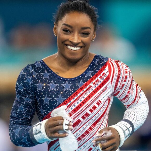 A sobrinha de Simone Biles recriou os collants que a ginasta usou nas Olimpíadas de Paris 2024