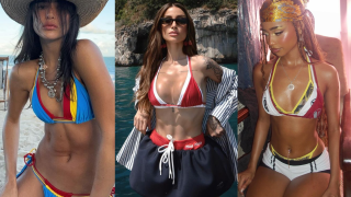 Sobreposição com três biquínis está na moda? Nova tendência conquista Bianca Andrade, Tyla e mais famosas. Veja fotos!