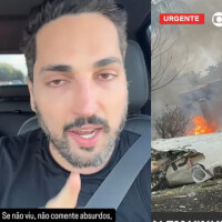 'Não comente absurdos': youtuber do vídeo sobre avião da VoePass se revolta com comentários de suposta 'previsão' do acidente