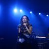 Claudia Leitte canta no ensaio da Mocidade no Clube Monte Líbano, na Lagoa, no Rio de Janeiro