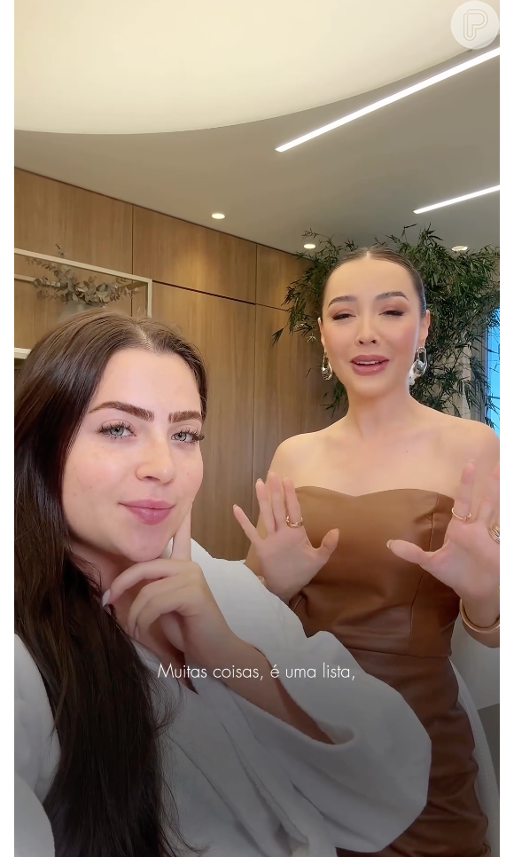 Em um vídeo publicado nas redes sociais, a dermatologista explicou o que faz em um 'day care' com Jade Picon