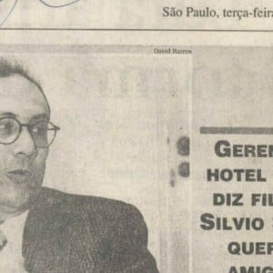 Hugo Sérgio Marques entrou com um processo na 2ª Vara de Família do Fórum de Santo Amaro, em São Paulo, alegando ser filho do comunicador