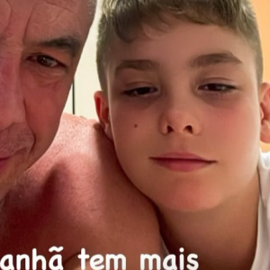 Alexandre Correa disse que não teimou e respeitou a decisão do filho de não tirar foto com ele