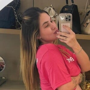 Virgínia Fonseca está gravida de 9 meses e não vê a hora de José Leonardo nascer.