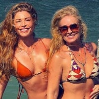 Angélica e Grazi Massafera juntas de biquíni em praia roubam a cena: 'Um corpo mais bonito que o outro'