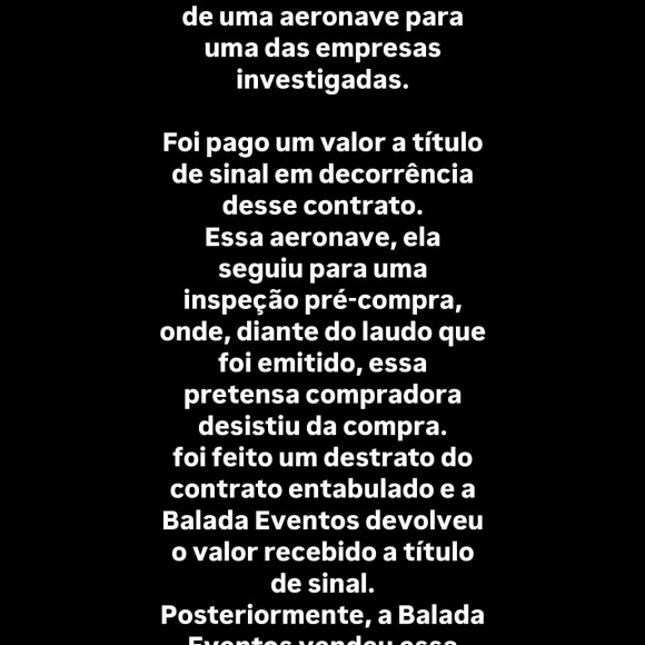 Gusttavo Lima se pronunciou via Instagram após matéria do 'Fantástico'