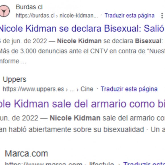 Nicole Kidman teria tido caso com Naomi Watts, segundo rumor espalhado na internet