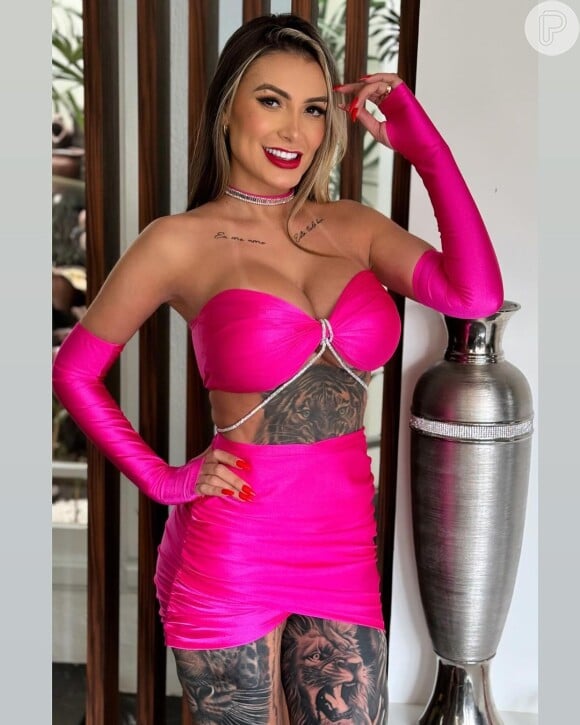 Andressa Urach é modelo e estrela pornô de diversos conteúdos adultos.