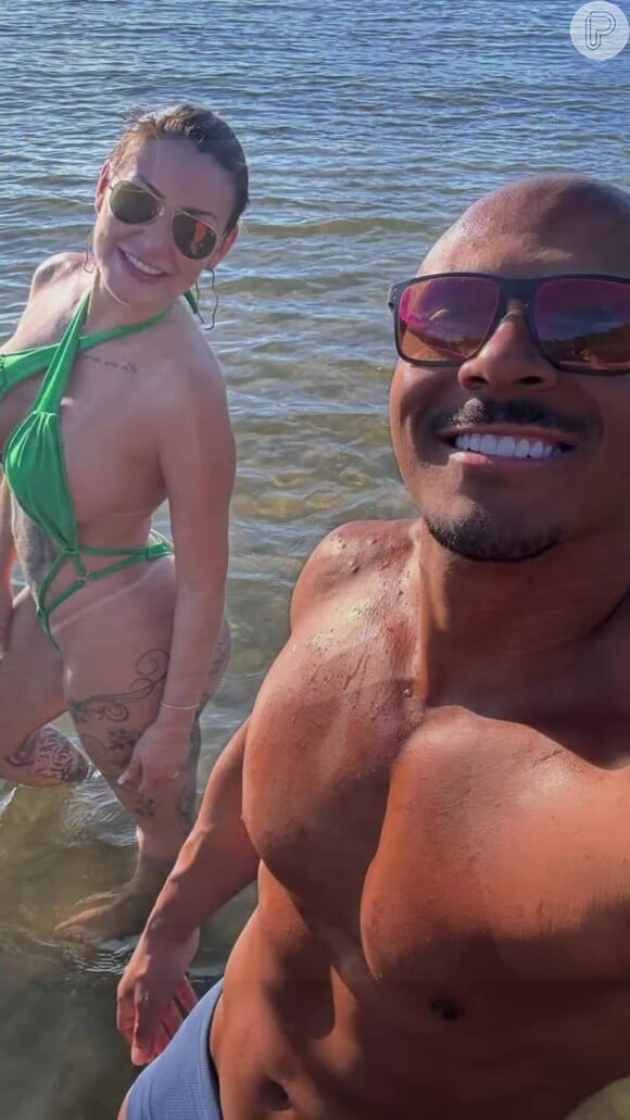 Andressa Urach e o namorado: o contrato frisa que coabitação não é firmamento de união estável nem indicativo de família constituída