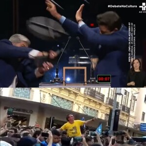 Em seu Instagram, Pablo Marçal comparou a agressão de Datena aos atentados contra Bolsonaro e Trump