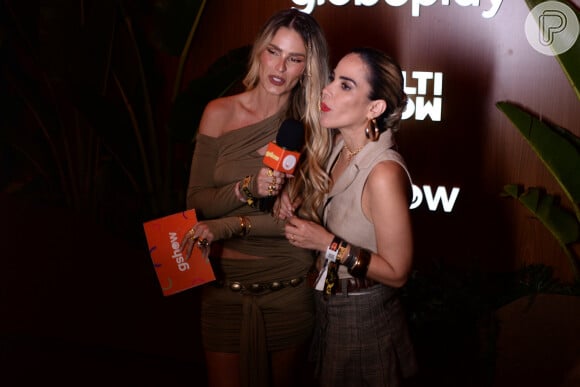 Yasmin Brunet foi escalada pela Globo para entrevistar famosos nos bastidores do evento