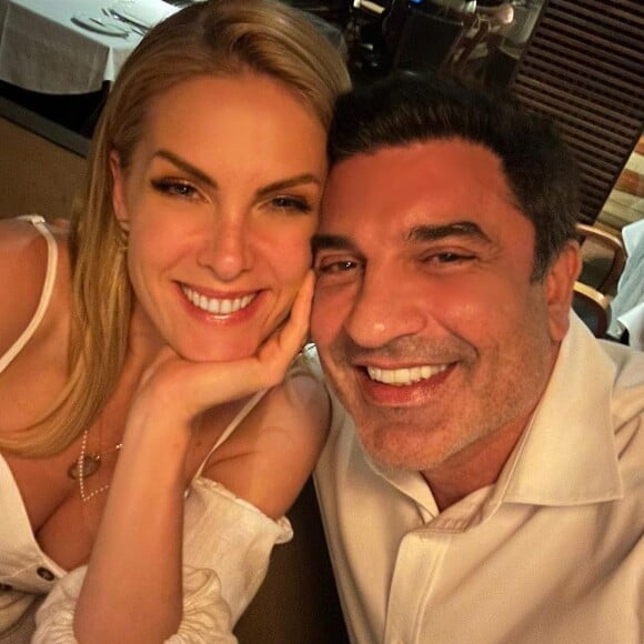 Ana Hickmann e Edu Guedes fizeram a primeira selfie pouco mais de 30 dias após apresentadora relatar agressão de Alexandre Correa