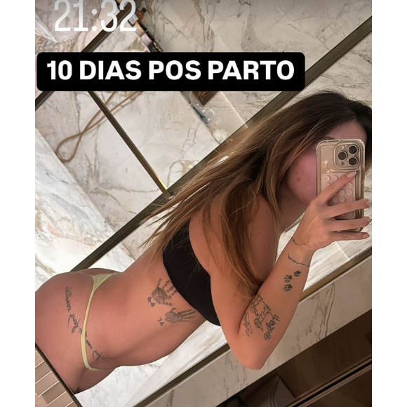 Virgínia Fonseca já perdeu 12 quilos desde o nascimento de José Leonardo, seu terceiro filho