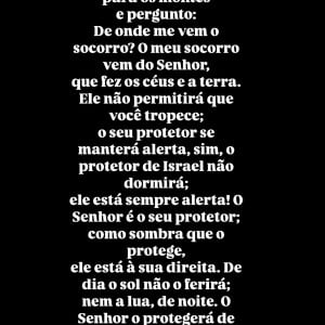 Após pedido de prisão, Gusttavo Lima fez a mulher, Andressa Suita, reagir com post bíblico