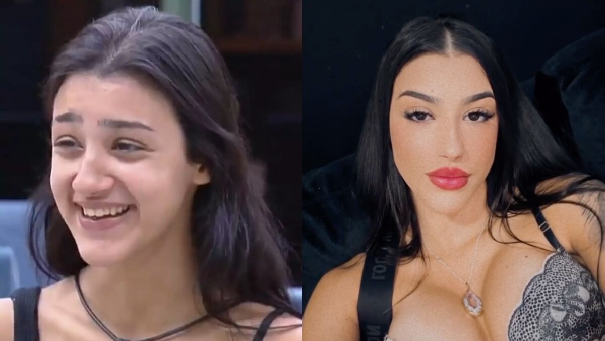 Foto: Antes e depois de Bia Miranda: influenciadora mudou drasticamente ...
