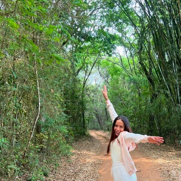 Anitta participou de retiro espiritual