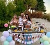 Aniversário de Mavie contou com a família de Neymar e Bruna Biancardi e alguns amigos íntimos do casal