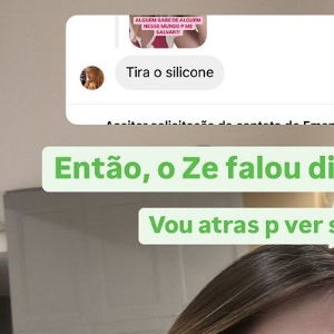 Uma seguidora comentou para Virgínia Fonseca retirar o silicone dos seios, e a influenciadora deixou a possibilidade em aberto