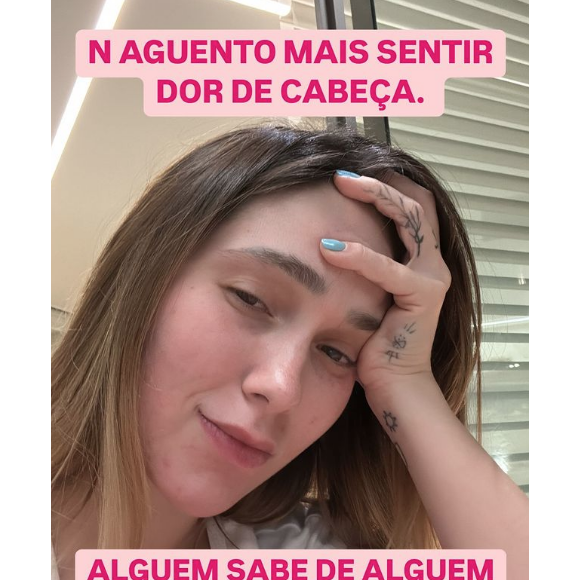 Desde o nascimento do filho, Virgínia Fonseca vem sofrendo com muitas dores de cabeça