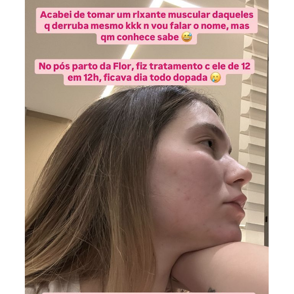 Virgínia Fonseca fez um desabafo em suas redes sociais dizendo que as dores são parecidas com as do pós-parto de Maria Flor