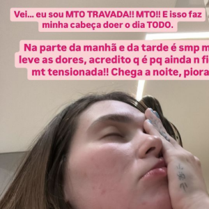 Ainda nos stories, Virgínia Fonseca pediu dicas para fãs sobre o que poderia fazer para cessar as dores
