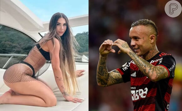 Everton Cebolinha apareceu pelas redes sociais desmentindo estar namorando com Ivana e negou ter traído Isa