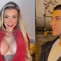 Andressa Urach traz o filho de volta para gravar seus vídeos pornôs e reforça: 'Não estou me relacionando sexualmente com ele'