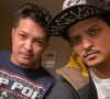 Bruno Mars com seu irmão Eric Hernandez