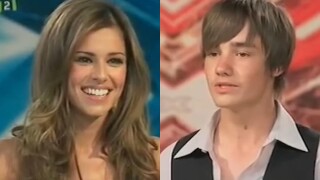 Com 14 anos, Liam Payne se apresentou no 'The X Factor' para Cheryl Cole, jurada de 24, e futura mãe do seu filho