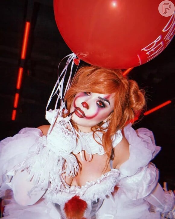 Maquiagem para Halloween: se inspire em Demi Lovato com esta fantasia do palhaço Pennywise, de 'It: A Coisa'