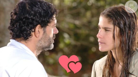 'Alma Gêmea': Rafael oferece as rosas que criou para Luna, para que Serena use no casamento.