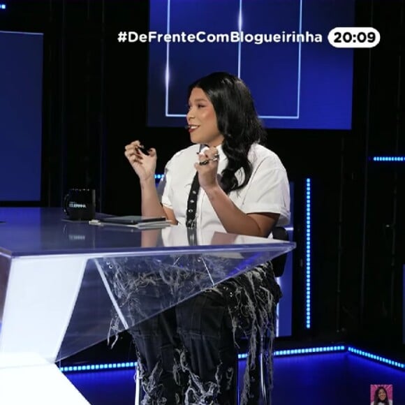 Juliette e Blogueirinha descontraíram nesta segunda-feira (28) no "De Frente com Blogueirinha"