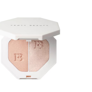 Outro produto queridinho de Rihanna é o iluminador Killawatt, também da Fenty Beauty, que custa R$ 239