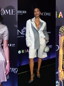 Looks brilhosos e extravagantes! Isis Valverde, Brunna Gonçalves e mais famosos roubam a cena em pré-lançamento exclusivo da Sephora