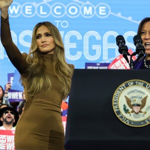 Jennifer Lopez fez um forte discurso em defesa da comunidade latina em um comício de Kamala Harris