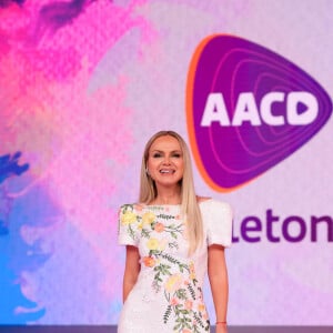 Com look deslumbrante, Eliana celebra a abertura do Teleton e reafirma seu compromisso com a AACD