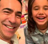 Cesar Tralli comove a web em vídeo com a filha, Manuella, ao recordar morte trágica da mãe: 'Gesto amoroso e valioso'