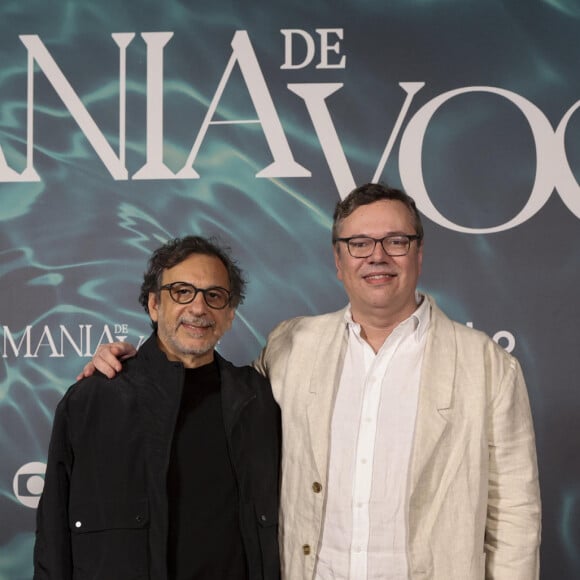 Reunião tensa contou com autor e diretores de 'Mania de Você': na foto, João Emanuel Carneiro e Carlos Araújo