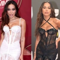 Economizou? Anitta 'reaproveita' look no Grammy Latino e web não perdoa: 'Pão-dura'