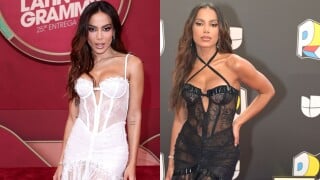 Economizou? Anitta 'reaproveita' look no Grammy Latino e web não perdoa: 'Pão-dura'