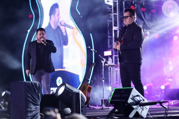 Bruno & Marrone cantaram na última noite do Cruzeiro do Zezé