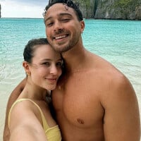 Larissa Manoela aposta em biquíni amarelo e curte passeio em ilha na Tailândia ao lado do marido, André Luiz Frambach. Fotos!