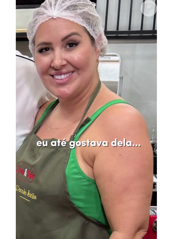 Patrícia Leitte publicou nesta terça-feira (26) um vídeo mostrando o seu antes e depois de perder 15 kg