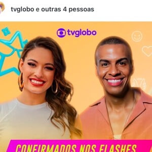 A Globo também publicou o anúncio oficial nas redes sociais.