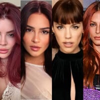 Mudanças de visual das famosas em 2024: tons de ruivo imperam na escolha e se tornam os queridinhos das celebs