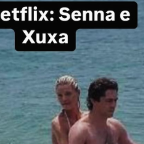 Série 'Senna': dois momentos do piloto com Adriane Galisteu foram refeitos com a atriz que dá vida à Xuxa