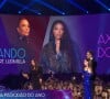 Ivete Sangalo esqueceu de citar Ludmilla, sua parceira na música 'Macetando' ao ganhar o Prêmio Multishow 2024