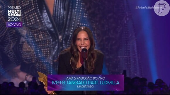 Ivete Sangalo soltou palavrão ao vivo na Globo durante o Prêmio Multishow 2024: 'Eu estava ali pensando: 'se eu não ganhar vou ficar p...'